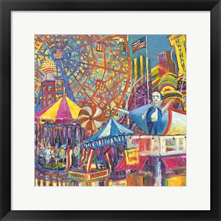 Framed Coney Island Print