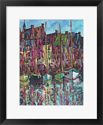 Framed Honfleur Print