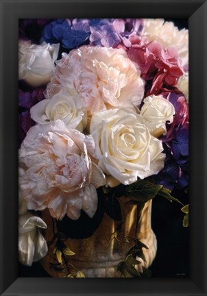 Framed Rhapsody in Bloom - Vertical Print