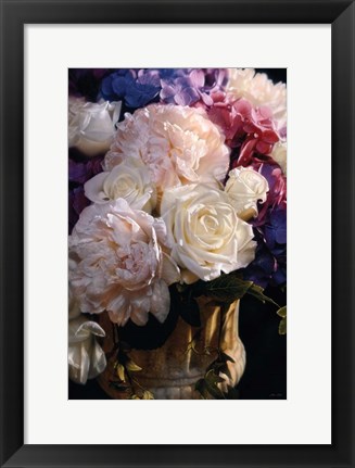 Framed Rhapsody in Bloom - Vertical Print