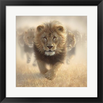 Framed Eat My Dust Print