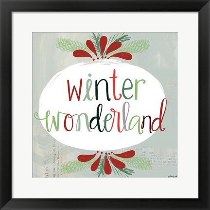 Framed Winter Wonderland Print