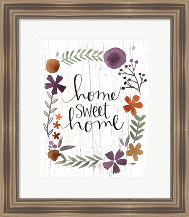 Framed Sweet Home Print