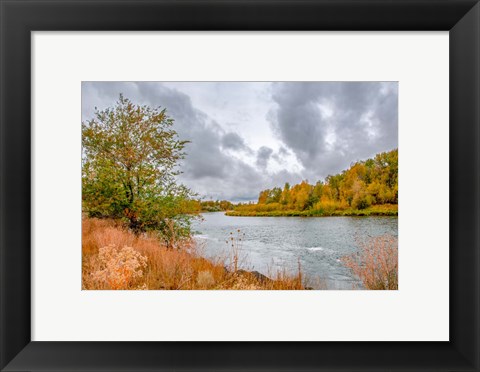 Framed Snake River Autumn I Print