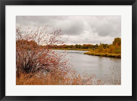 Framed Snake River Autumn II Print