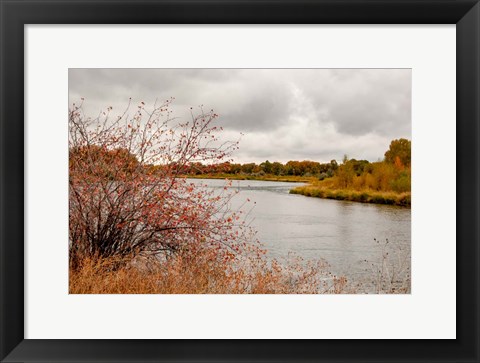 Framed Snake River Autumn II Print