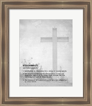 Framed Atonement II Print