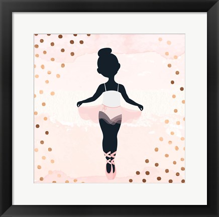 Framed Ballerina Print