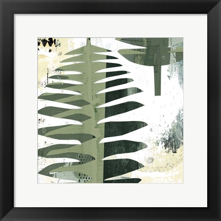 Framed Palms II Print