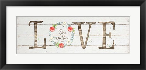 Framed Love Print