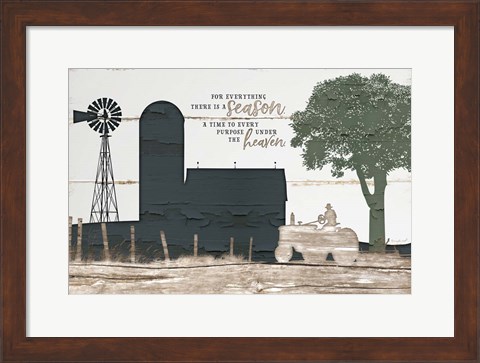 Framed Homestead II Print