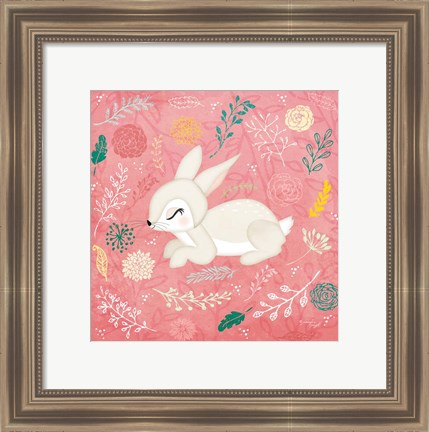 Framed Woodland Bunny Print