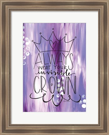Framed Invisible Crown Print