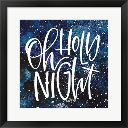 Framed Holy Night Print