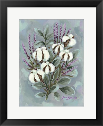 Framed Lavender in the Light I Print