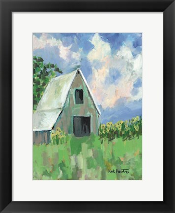 Framed June Fields Print