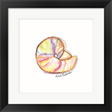 Framed Shell Yes! Print