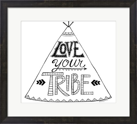 Framed Love Your Tribe Print