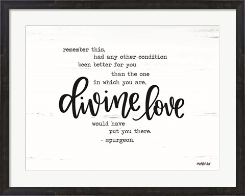 Framed Divine Love Print