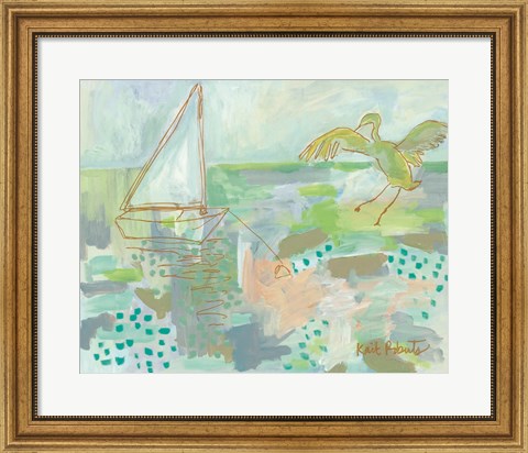 Framed Early Bird Print