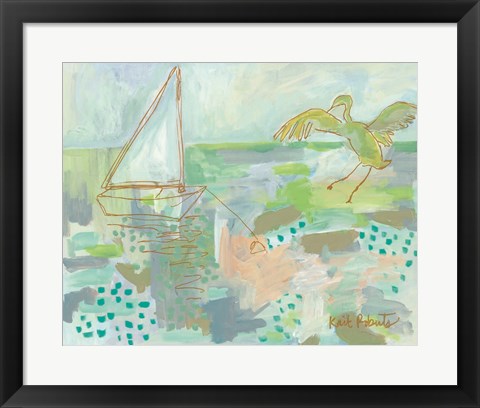 Framed Early Bird Print