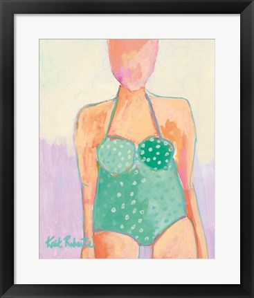 Framed Sunbather Series:  Summer Lovin&#39; Print