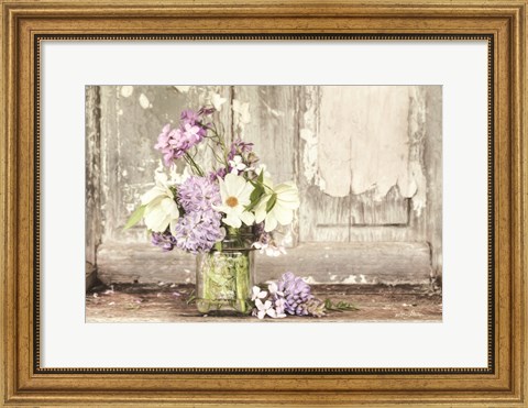 Framed Summer Bouquet Print