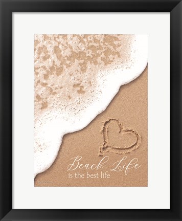 Framed Beach Life Print