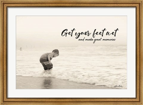 Framed Make Great Memories Print