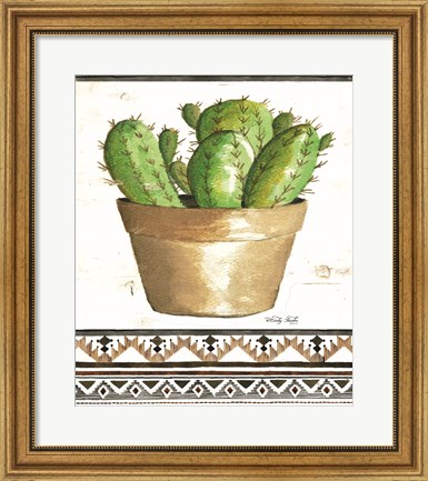 Framed Happy Cactus Print