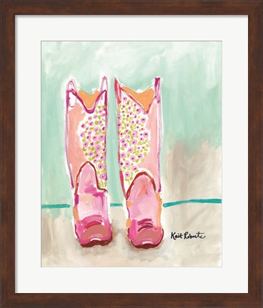 Framed Mud and Mascara Print