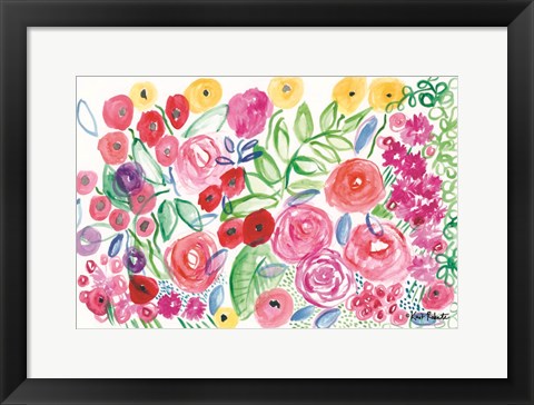 Framed Garden View Print