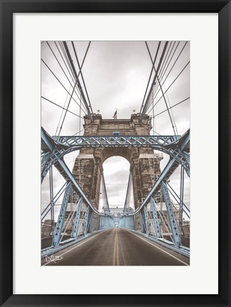 Framed Blues I Print