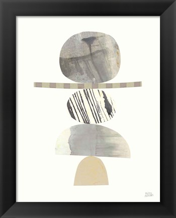 Framed Balance II Neutral Print