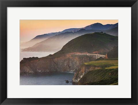 Framed Big Sur I Print