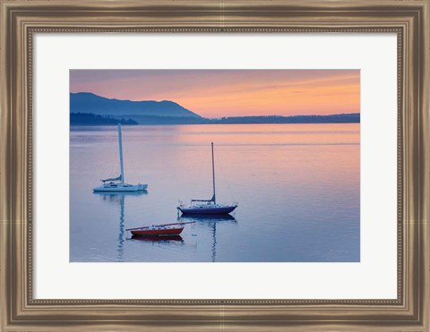 Framed Bellingham Bay Print