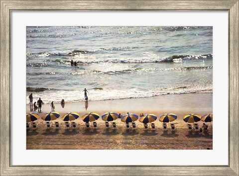 Framed Day at the Beach Print