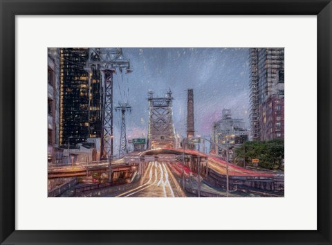 Framed Queensboro Bridge 2 Print