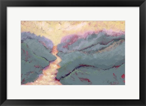 Framed Beach Before Breakfast Print