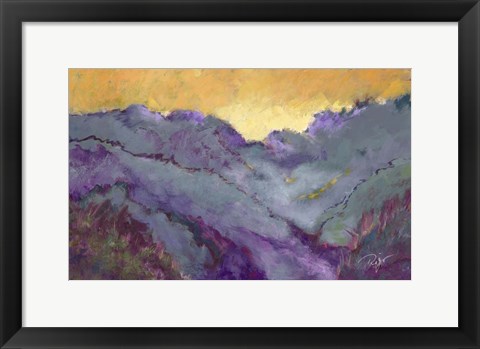 Framed Ethereal Blue Ridge Print