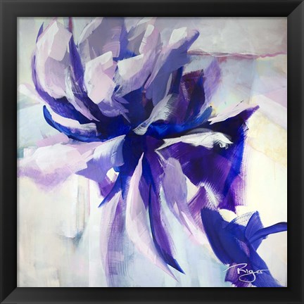 Framed Petals Print