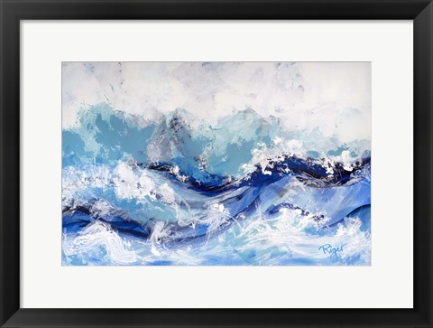 Framed As Free as the Sea Print