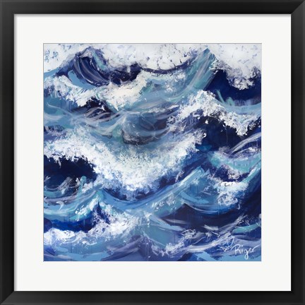 Framed Ocean Spray Print