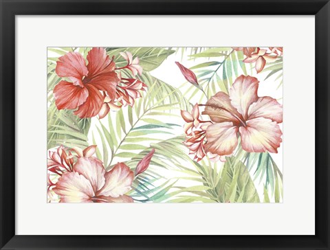 Framed Hibiscus Print