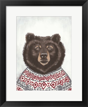 Framed Sweater Weather Print