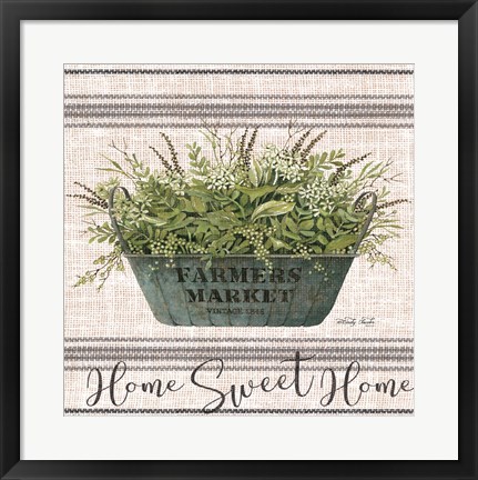 Framed Home Sweet Home Print