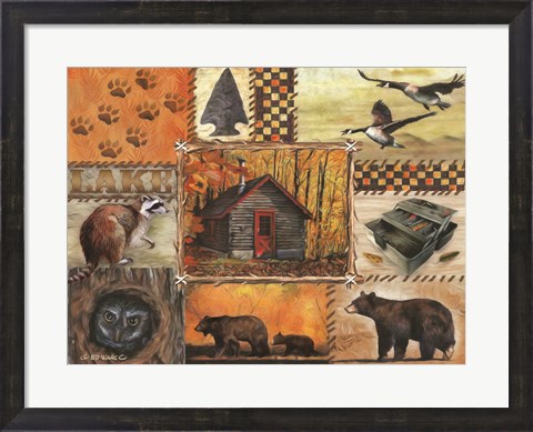 Framed Great Outdoors II Print