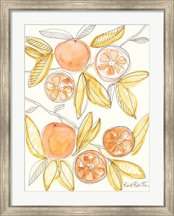 Framed Orange You Glad I Didn&#39;t say Tomato Print